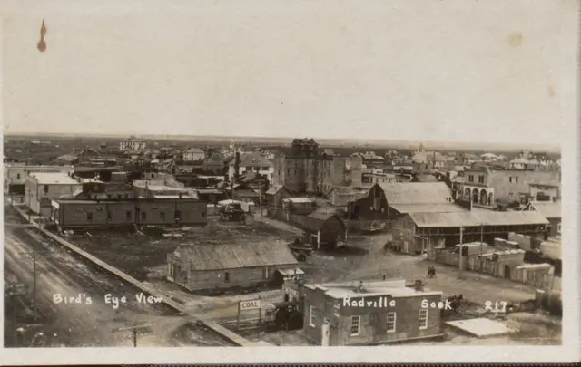 Bird's eye view of Radville