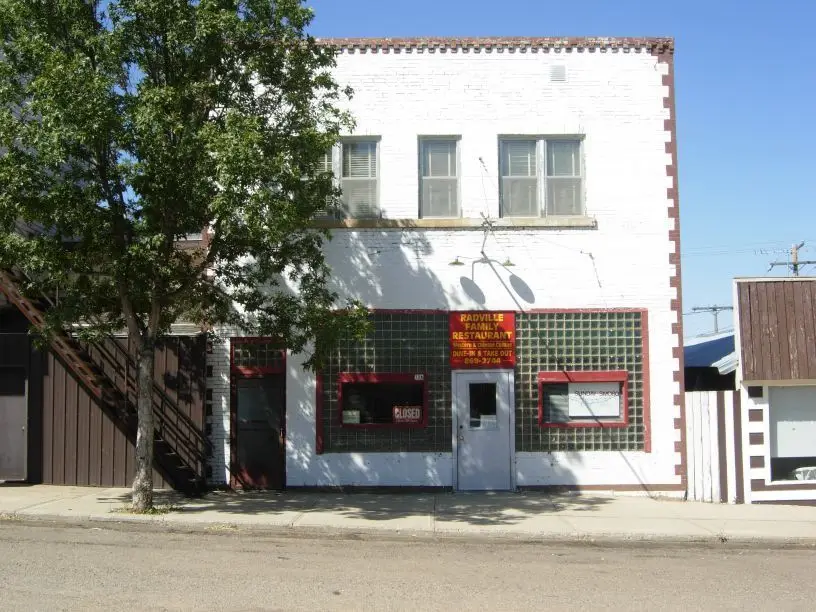 Canadian Cafe building (Radville Family Restaurant)